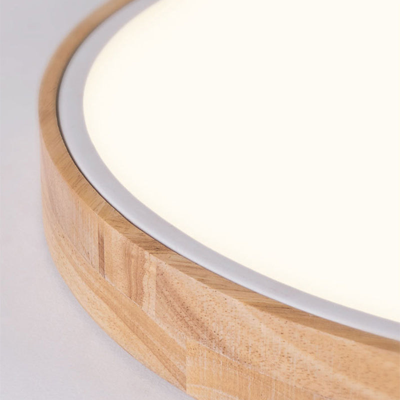 Modern LED Ceiling Lamp for Bedroom - Energy-saving Acrylic and Metal Flush Mount Fixture, Various Colors | Karnz