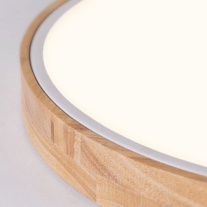 Modern LED Ceiling Lamp for Bedroom - Energy-saving Acrylic and Metal Flush Mount Fixture, Various Colors | Karnz