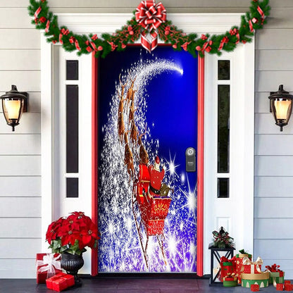 Skanto | The Nightmare Before Christmas | Outdoor Decorations | Jack Skellington Door Cover