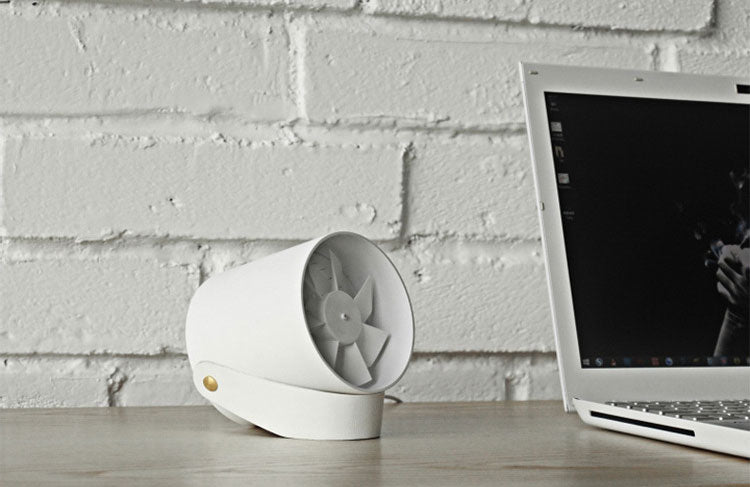 Whisper-quiet USB Powered Portable Fan - Touch to Enjoy Soft Breeze | Bowlift