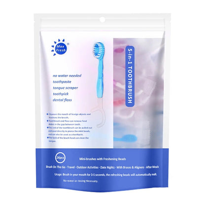 BowLift | 26 pieces 5-in-1 mini toothbrush set