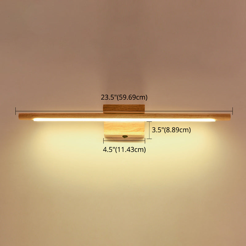 BowLift | Wood LED Wall-Mounted Lighting Simplicity Residence Wall Lamp Lights for Bathroom