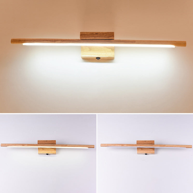 BowLift | Wood LED Wall-Mounted Lighting Simplicity Residence Wall Lamp Lights for Bathroom