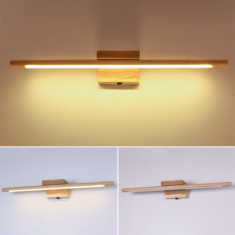 BowLift | Wood LED Wall-Mounted Lighting Simplicity Residence Wall Lamp Lights for Bathroom