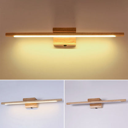 BowLift | Wood LED Wall-Mounted Lighting Simplicity Residence Wall Lamp Lights for Bathroom