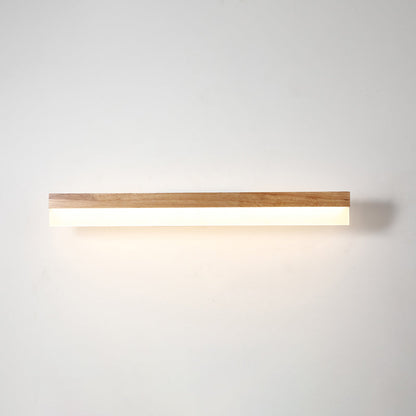 Skanto | Modern Bathroom Vanity Light Wood LED Vanity Light Equipped with Acrylic Shade