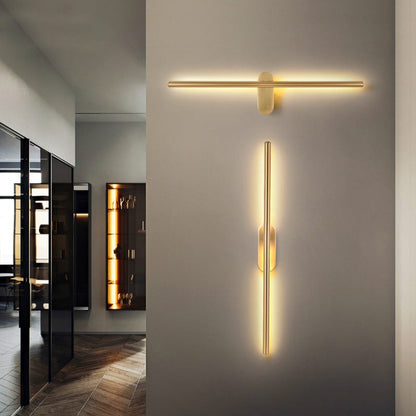 Skanto | Linear Stripes Wall Light Modern Metal Wall Mounted Lamp for Bedroom Living Room