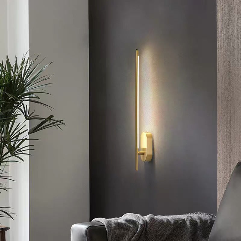 Skanto | Linear Stripes Wall Light Modern Metal Wall Mounted Lamp for Bedroom Living Room