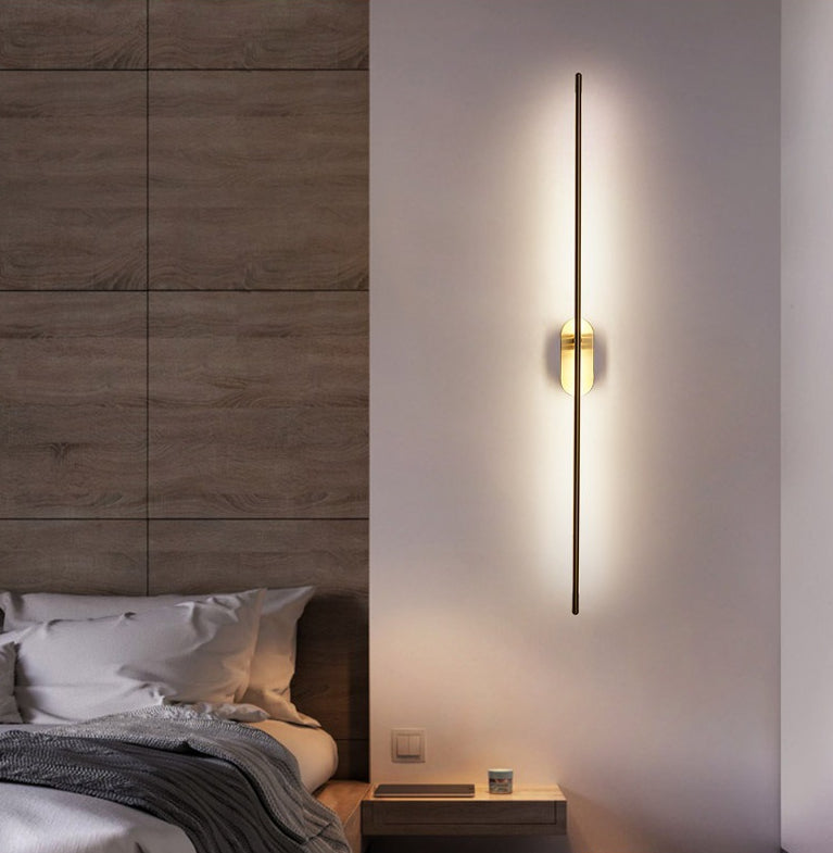 Skanto | Linear Stripes Wall Light Modern Metal Wall Mounted Lamp for Bedroom Living Room
