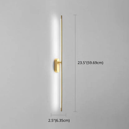 Skanto | Linear Stripes Wall Light Modern Metal Wall Mounted Lamp for Bedroom Living Room