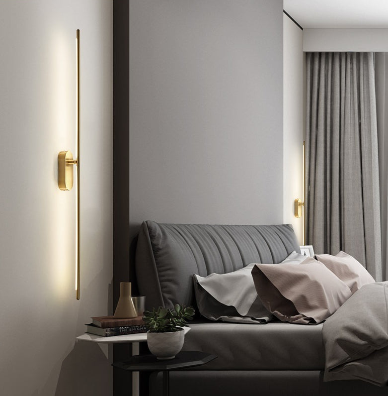 Skanto | Linear Stripes Wall Light Modern Metal Wall Mounted Lamp for Bedroom Living Room