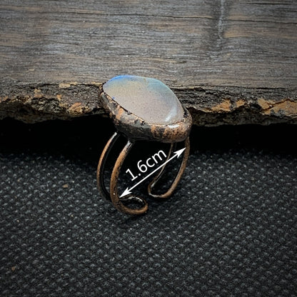 Skanto | Natural Raw Birthstone Ring - Selina