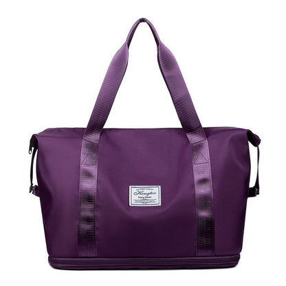 BowLift | High-capacity Double-layer Wet Separation Travelling Bag