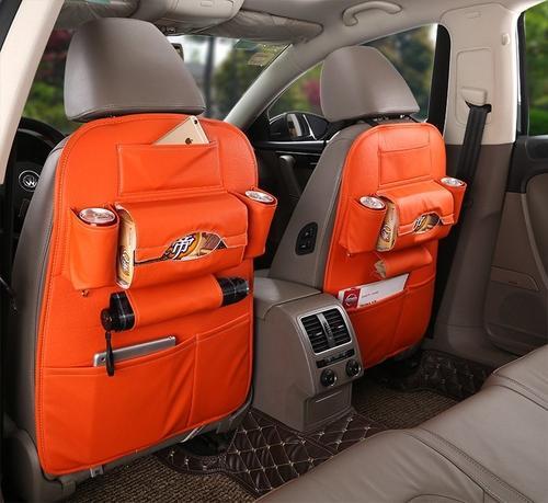 BowLift | Leather Car Seat Back Organizer