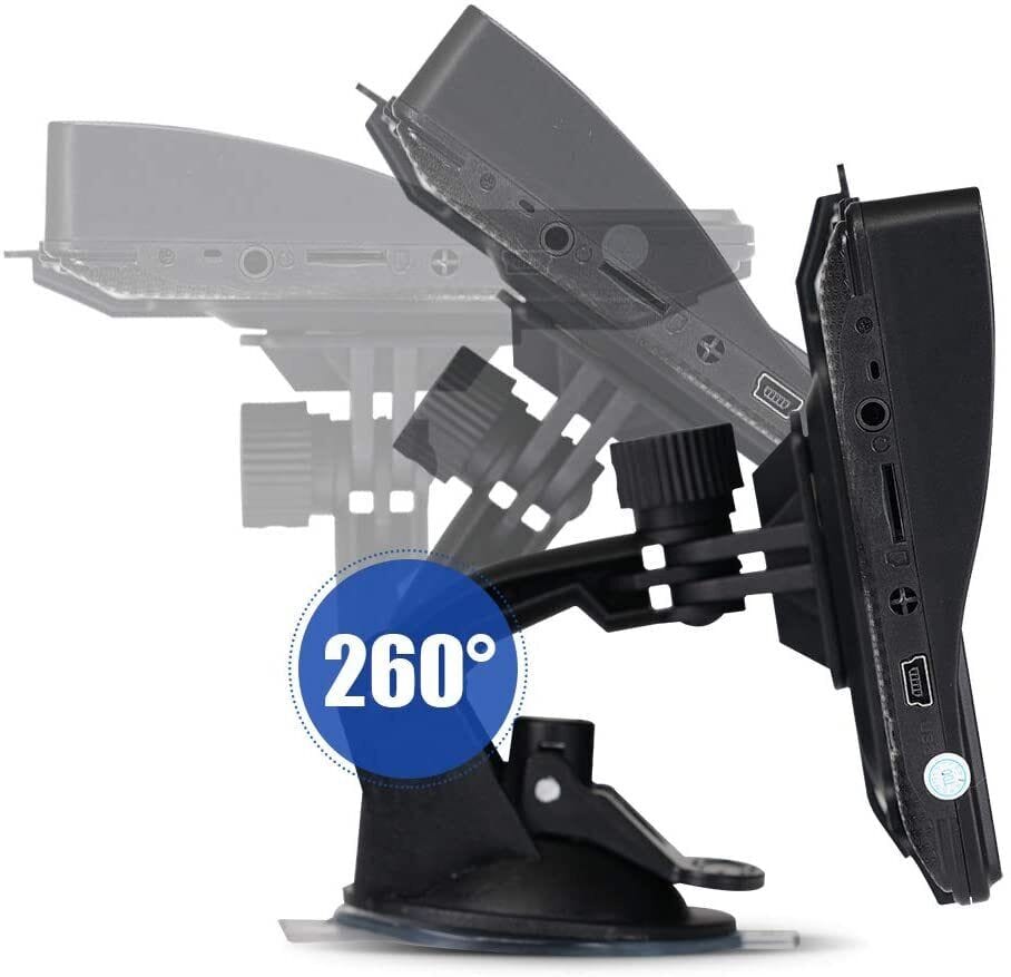 Skanto | 7" GPS Navigation System | Updated with Real-Time Traffic Updates & Pre-Installed UK & EU Maps for Cars & Trucks