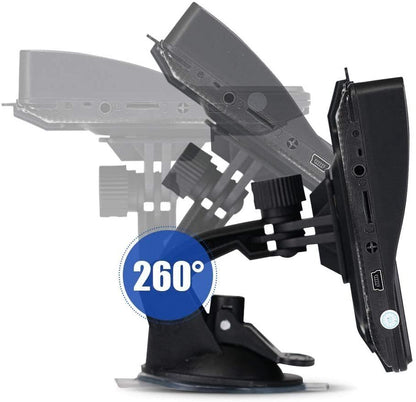 Skanto | 7" GPS Navigation System | Updated with Real-Time Traffic Updates & Pre-Installed UK & EU Maps for Cars & Trucks