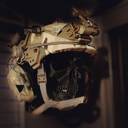 3D Skull Helmet Display Stand | Kalsten