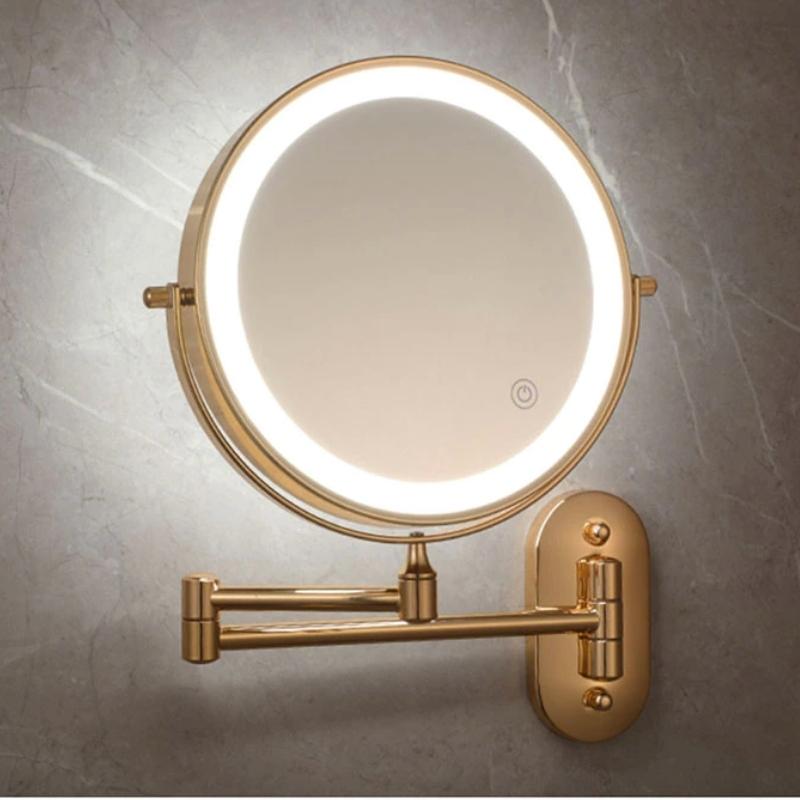 LED Makeup Mirror with Magnification & USB Battery | Skanto