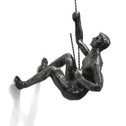 BowLift | Climbing Man Wall Art Set of 3