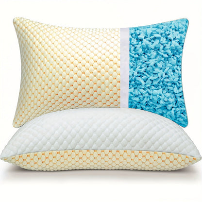 BowLift | ChillPillow Breeze - Cooling Memory Foam Pillow with Bamboo Cover