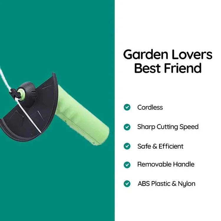 BowLift | Cordless Mini Grass Trimmer – Lightweight Handheld Weed Cutter for Lawn & Garden