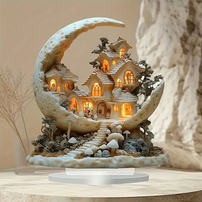 Skanto | Bohemian Acrylic Statue | Fantasy Decor Indoor & Outdoor