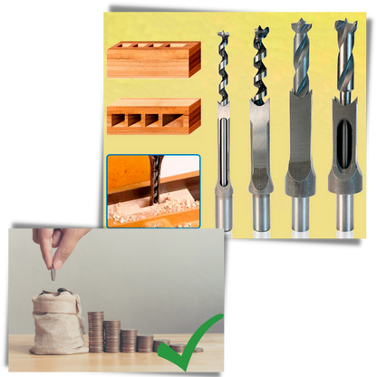 Chisel Drill Bit Set