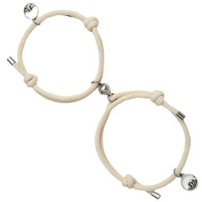 Set of 2 Magnetic Couple Bracelets
