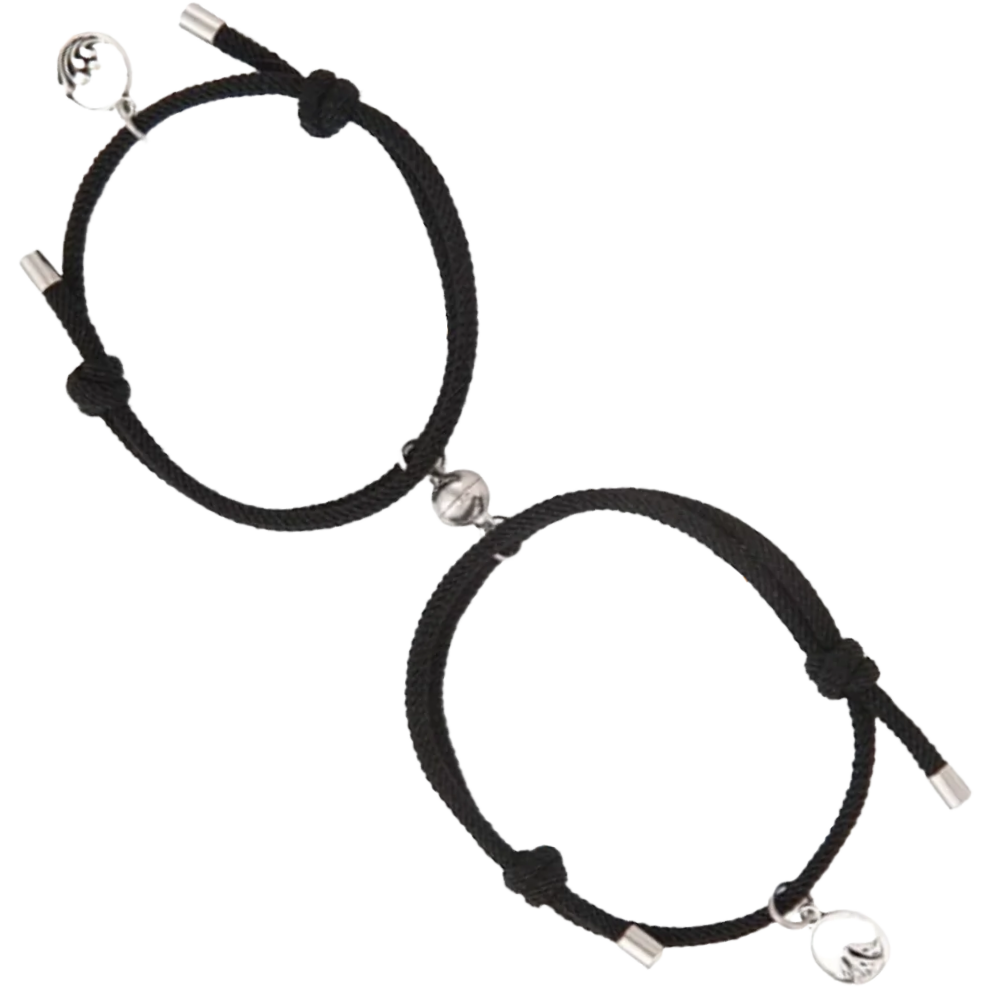 Set of 2 Magnetic Couple Bracelets