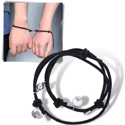 Set of 2 Magnetic Couple Bracelets