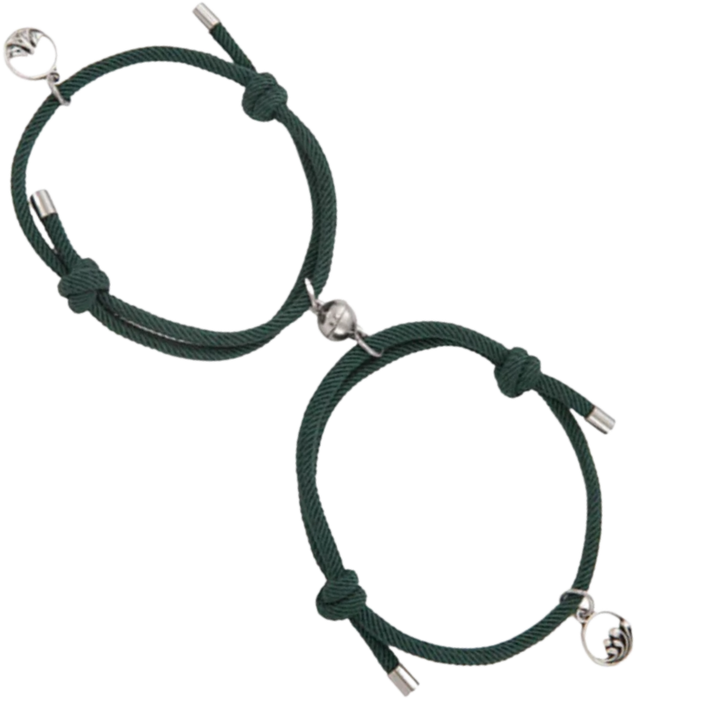 Set of 2 Magnetic Couple Bracelets