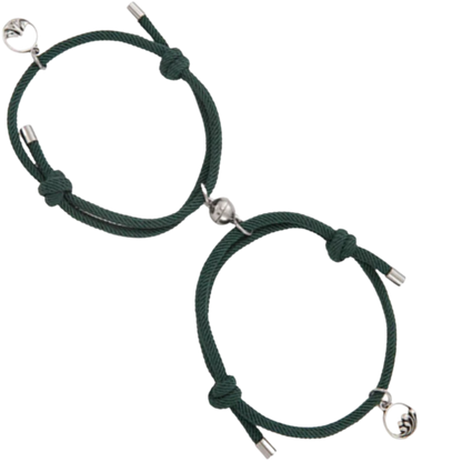 Set of 2 Magnetic Couple Bracelets