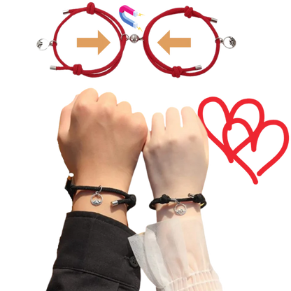 Set of 2 Magnetic Couple Bracelets