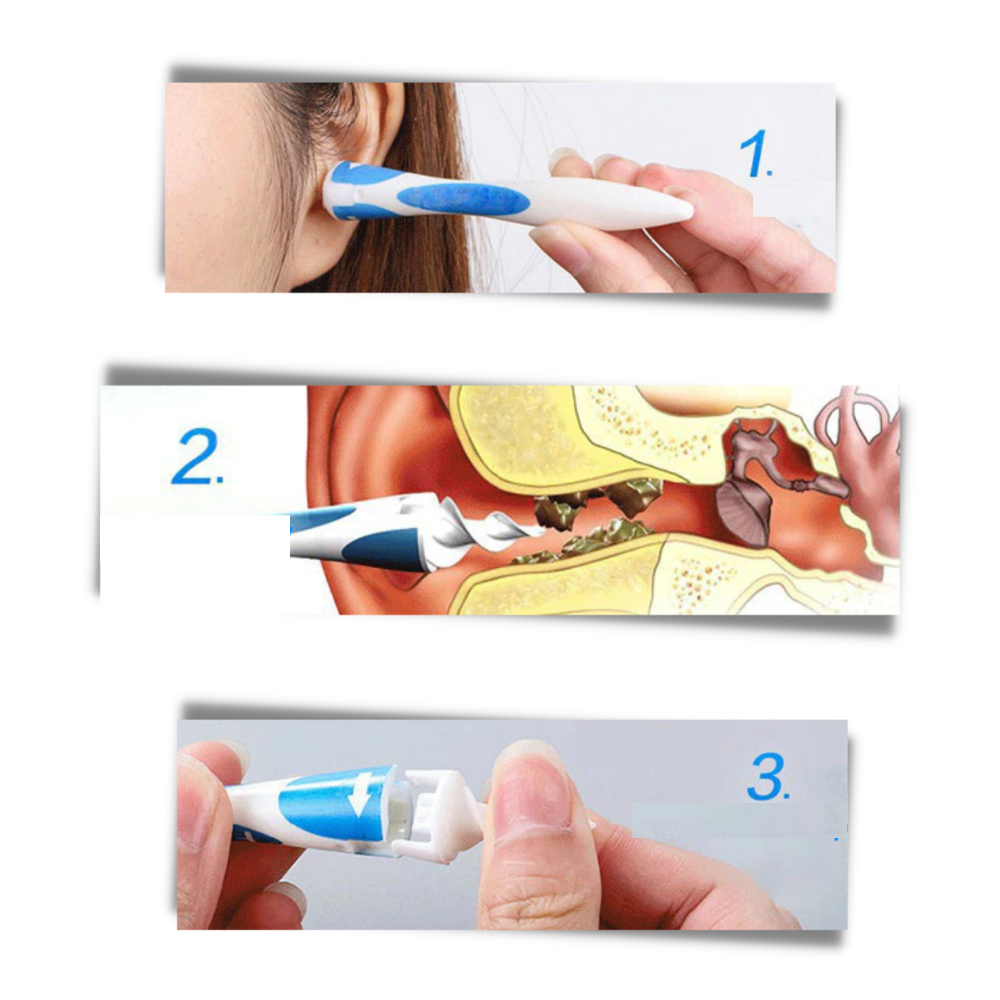 Silicone Spiral Ear Cleaner