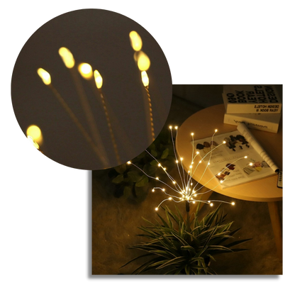 Electric Fireworks Garden Lights