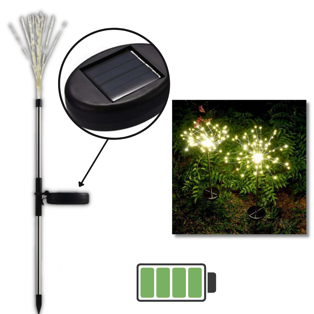 Electric Fireworks Garden Lights