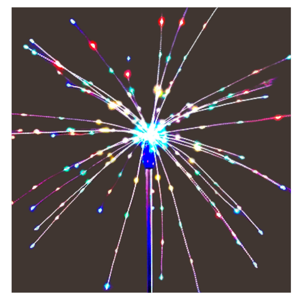 Electric Fireworks Garden Lights