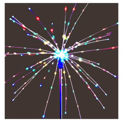 Electric Fireworks Garden Lights