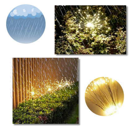 Electric Fireworks Garden Lights