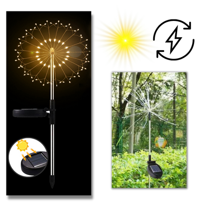 Electric Fireworks Garden Lights