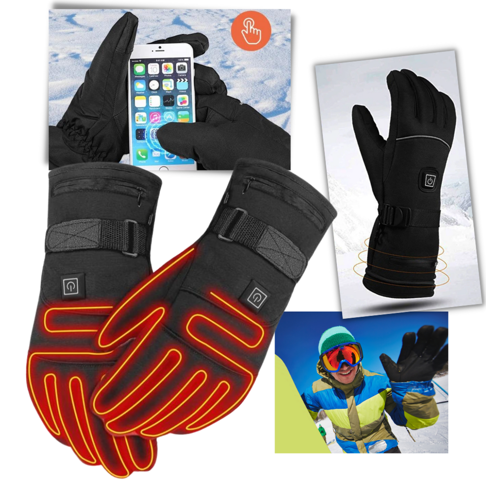 Electric Heated Winter Gloves