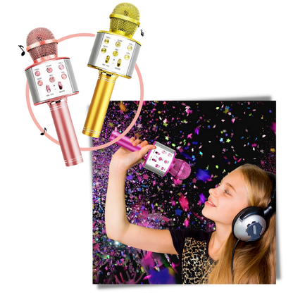 Wireless Bluetooth Karaoke Microphone