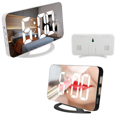 Multifunctional Digital Clock Mirror