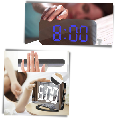 Multifunctional Digital Clock Mirror