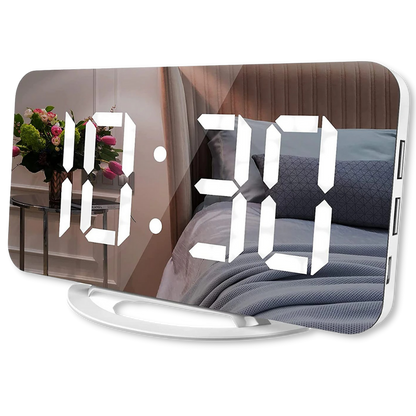 Multifunctional Digital Clock Mirror