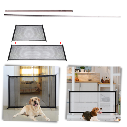 Netting Dog Gate