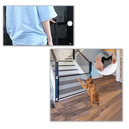 Netting Dog Gate