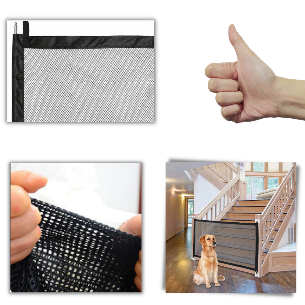 Netting Dog Gate
