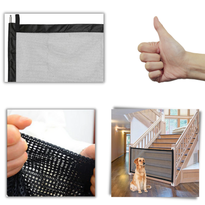 Netting Dog Gate