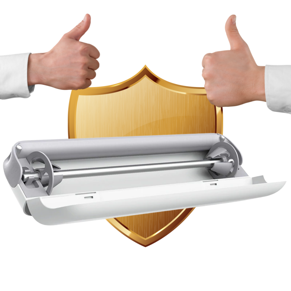 Plastic Wrap Dispenser and Cutter